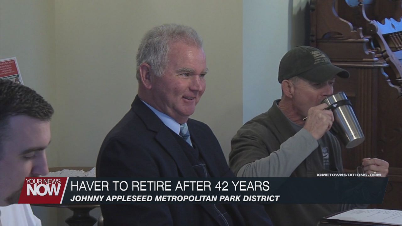 Park Director Kevin Haver is retiring from the Johnny Appleseed Metropolitan Park District